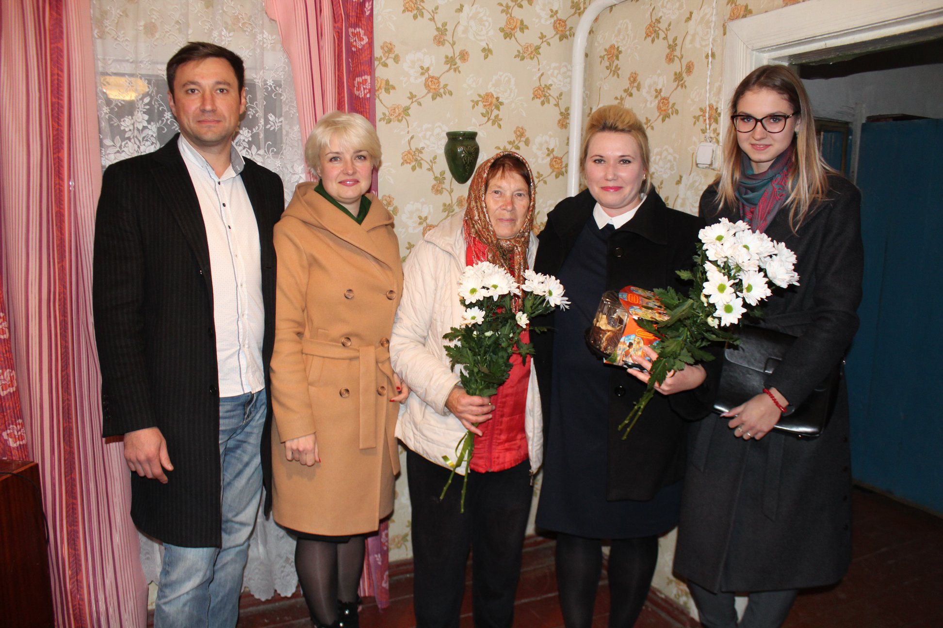 Привітали майстрів народного мистецтва.
